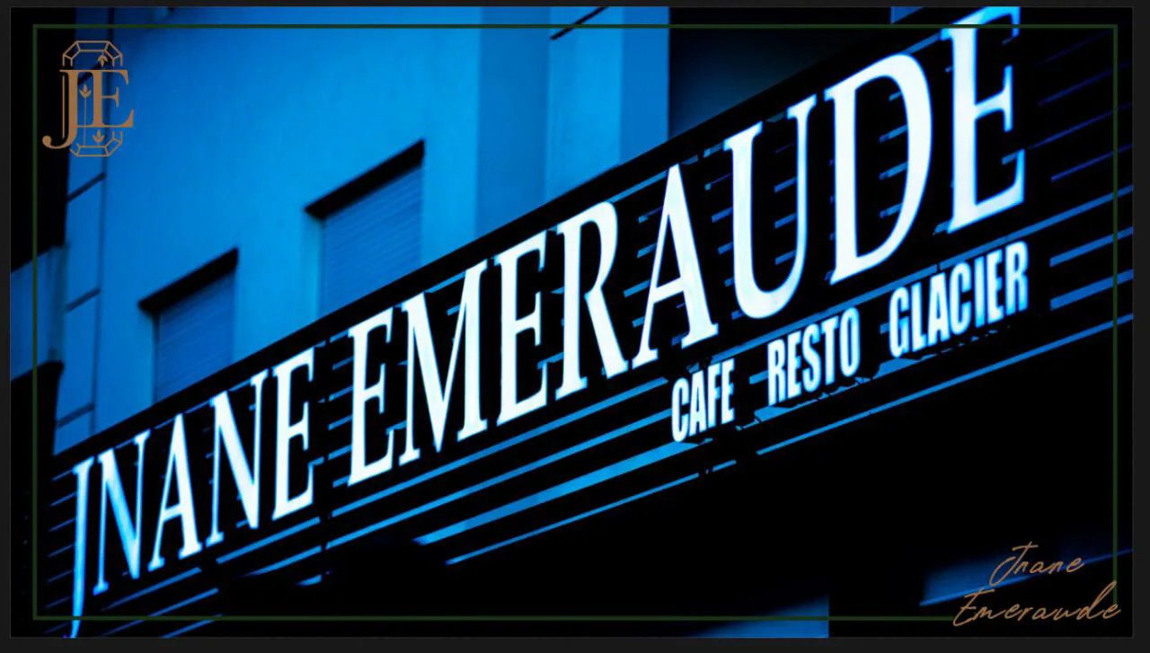 Enseigne Jnane Emeraude — Casablanca