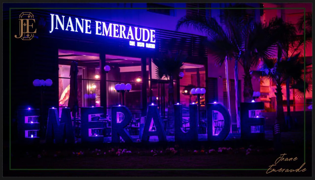 Façade extérieure Jnane Emeraude